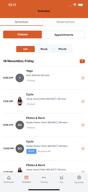 The Performance Lab Screenshot 2