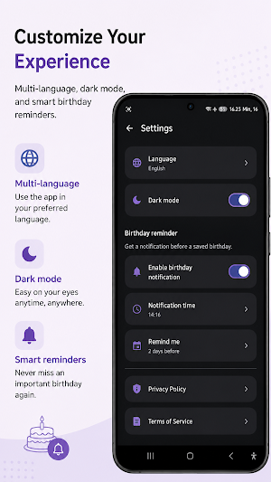 Age Calculator: Birth Tracker Screenshot 3