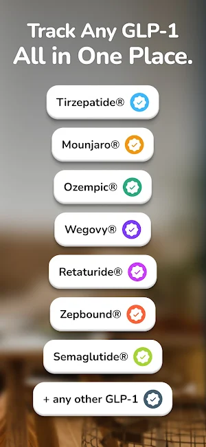 GLP Monitor: AI GLP-1 Tracker Screenshot 1