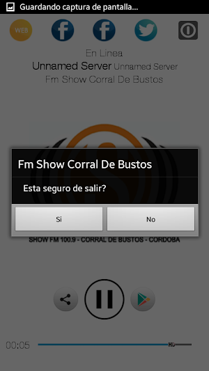Fm show Corral De Bustos Screenshot 0