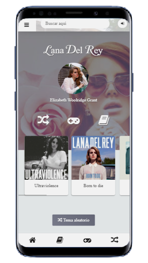 Lana Del Rey App no-official Screenshot 0