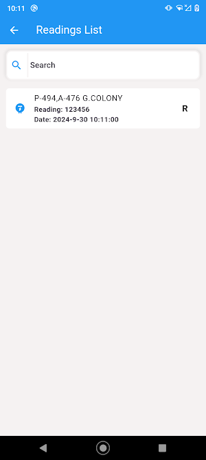 POF Electric Meter Reading Screenshot 3