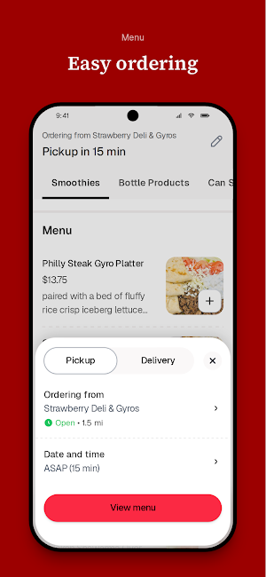 Strawberry Deli & Gyros Screenshot 2