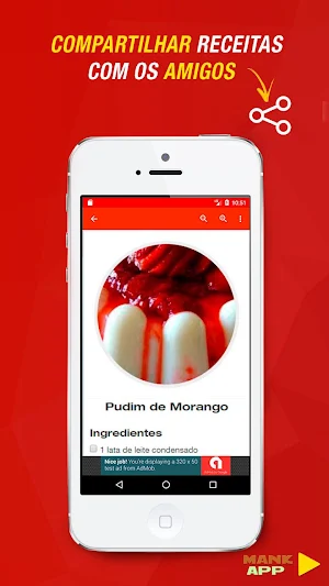 Receitas de Pudim de Leite Condensado Screenshot 3