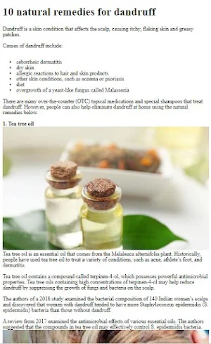 How To Get Rid Of Dandruff Screenshot 3