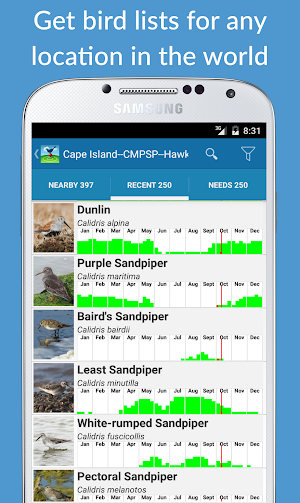 BirdsEye Bird Finding Guide Screenshot 2