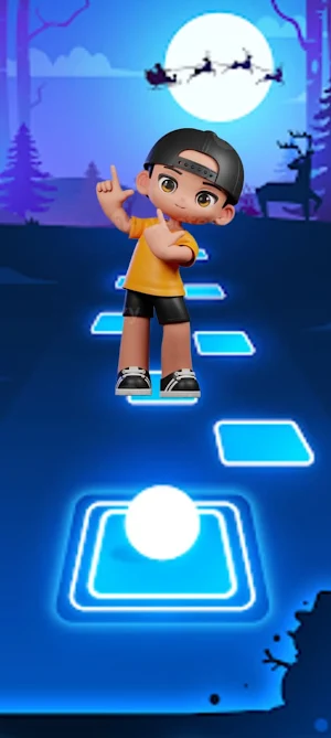 Boboi-Boy Tiles Dance Galaxy Screenshot 1