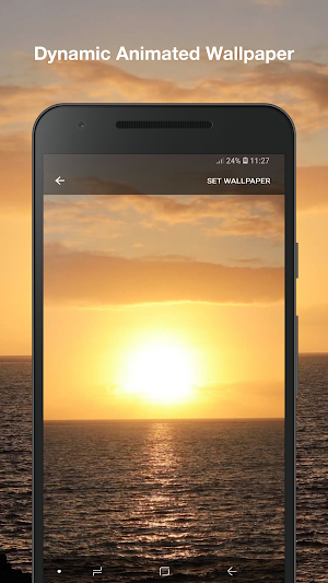 Beautiful Sunset Live Wallpaper Screenshot 1