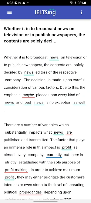 Happy IELTSing for test 🥳 Screenshot 3