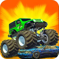 USA Monster Truck Stunt Game