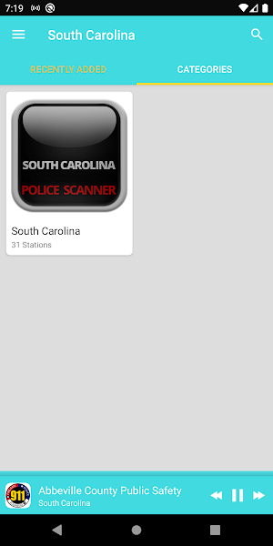 South Carolina Police, Fire and EMS radios Screenshot 2