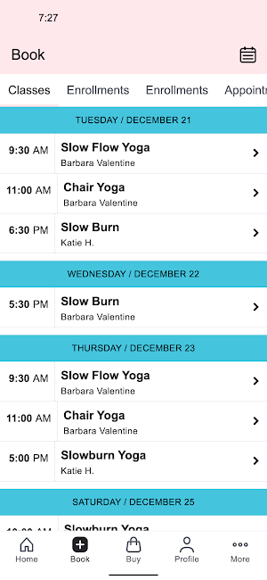 Willow Bee Yoga - Frankenmuth Screenshot 1