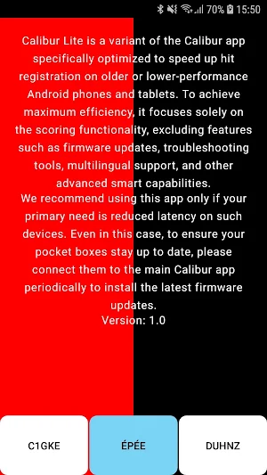 Calibur Lite Screenshot 0