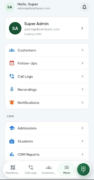 Call Crm Screenshot 2