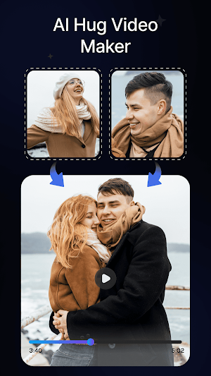 Hug Video Maker: AI Hug Videos Screenshot 1