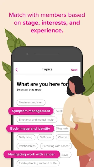 Breast Cancer Healthline Screenshot 1