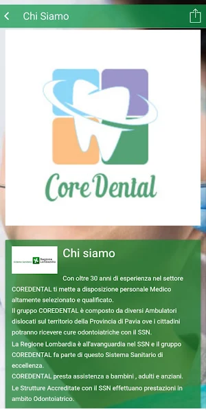 Core Dental Studio Dentistico Screenshot 2