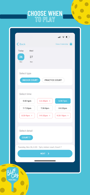 Bluff City Pickleball Screenshot 2
