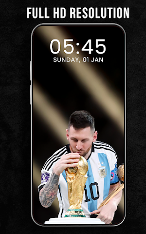 Messi HD wallpaper Screenshot 3
