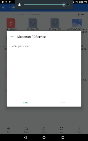 Maestros RD Service Screenshot 0