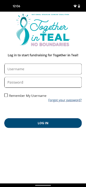 The NOCC Together in Teal® app Screenshot 0