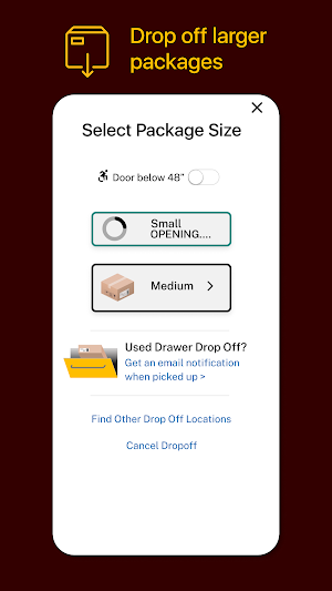 UPS Drop Box Screenshot 1