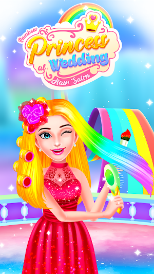 Princess at Wedding Hair Salon Screenshot 0