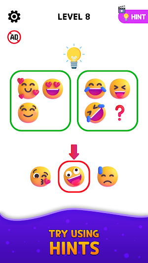 Emoji Puzzle - Connect Puzzle Screenshot 1
