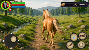 Wild Horse Life Simulator 3D Screenshot 2