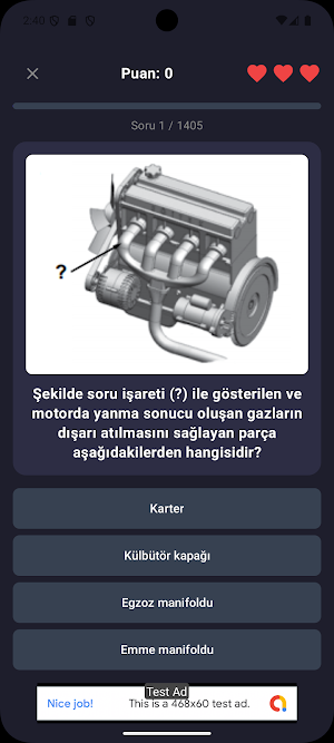 Ehliyet Sınav Soruları Screenshot 1