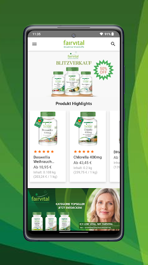 Fairvital - Vitalstoffe Screenshot 0