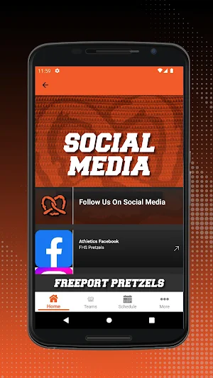 Freeport Pretzels Athletics Screenshot 3
