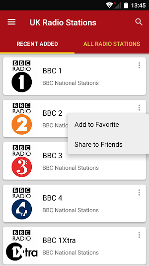 United Kingdom Radio Stations  Screenshot 0
