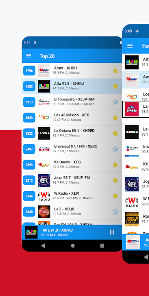 Radio México FM - All Mexican Radio Stations Screenshot 0