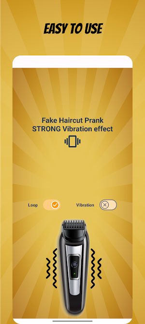Haircut prank strong vibration Screenshot 1