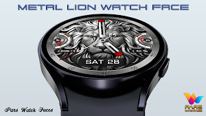 Metal Lion Watch Face Screenshot 2