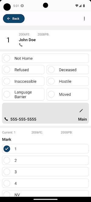 foreAction Canvass Screenshot 2