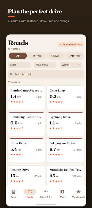 Marakele Safari: Map & Guide Screenshot 3