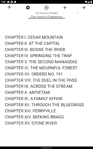 Book, The Sword of Antietam Screenshot 2