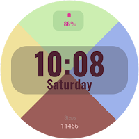 Color Segments Watch Face