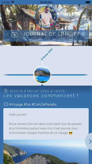 Diariste Screenshot 2