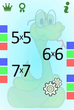 Jake, the brainy snake! Screenshot 1