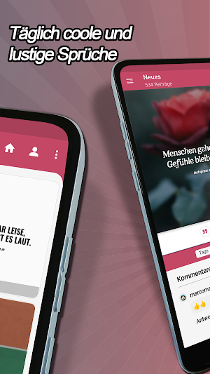 Sprüche App - Leben und Karma Screenshot 1