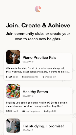 Clubs: Change your Life Screenshot 1