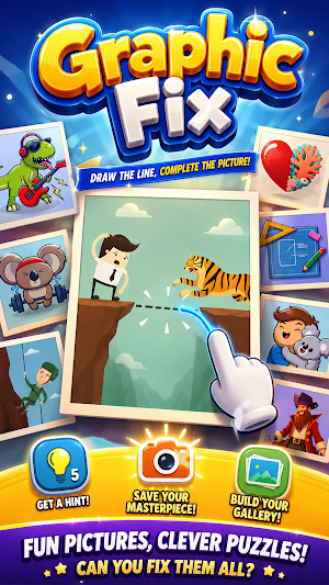 Draw The Missing Line Screenshot 1