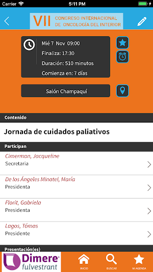 VII Congreso Internacional de Oncología del Interi Screenshot 2