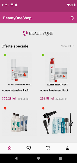 BeautyOneShop Screenshot 0
