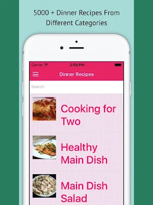 Dinner Recipes Pro Screenshot 3