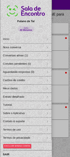 Sala de Encontro Screenshot 1
