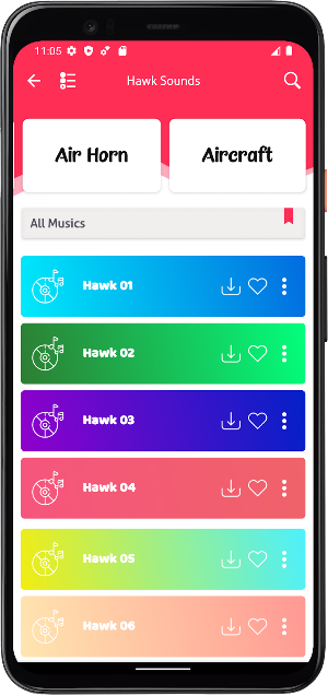 Hawk Sounds Screenshot 1